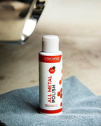 Gtechniq M1 All Metal Polish 100ml - Produces A Clear Finish On Any Type of Metal, Will Not Burn or Scratch - Fast Results On Brass, Copper, Aluminum, Chrome, Silver, Stainless Steel, and More