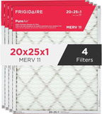Frigidaire PureAir® 20" x 25" x 1" MERV 11 Air Filter - 4 Pack