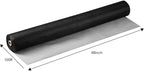 Fiberglass Screen Roll 48" x 100' A Continuous Roll UV Protection Install and Repair Door and Window Screen(48" x 100', Black)