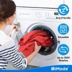 Shop Towel Rags, 20 Pack Reusable Shop Rags Bulk Microfiber Cleaning Cloth Lint Free Cleaning Towels for Car Kitchen Automotive Bar Mechanic Restaurant Garage, 11.5"x 11.5", Red