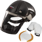 Trend Airshield Pro Respirator & Face Shield Bundle with Replacement Visor Overlays and Additional Twin Air Filters, AIR/PRO/D5