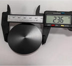 Round High Precision 2.4inch 60MM Accuracy 15'/2 Aluminium Cardan Circular Bullseye RV leveling Bubble Levels For Motorhome, Camping, Trailer, Construction, CNC machine