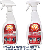 303 Multi-Surface Cleaner - Safely Cleans All Water Safe Surfaces - Ultimate Cleaning Power - Rinses Residue Free - Recommended By Sunbrella, 32 fl. oz. (30204)