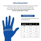 JMU Nitrile Gloves Medium, 3.5Mil Disposable Nitrile Exam Gloves Latex Free Powder Free, 4000 Pcs