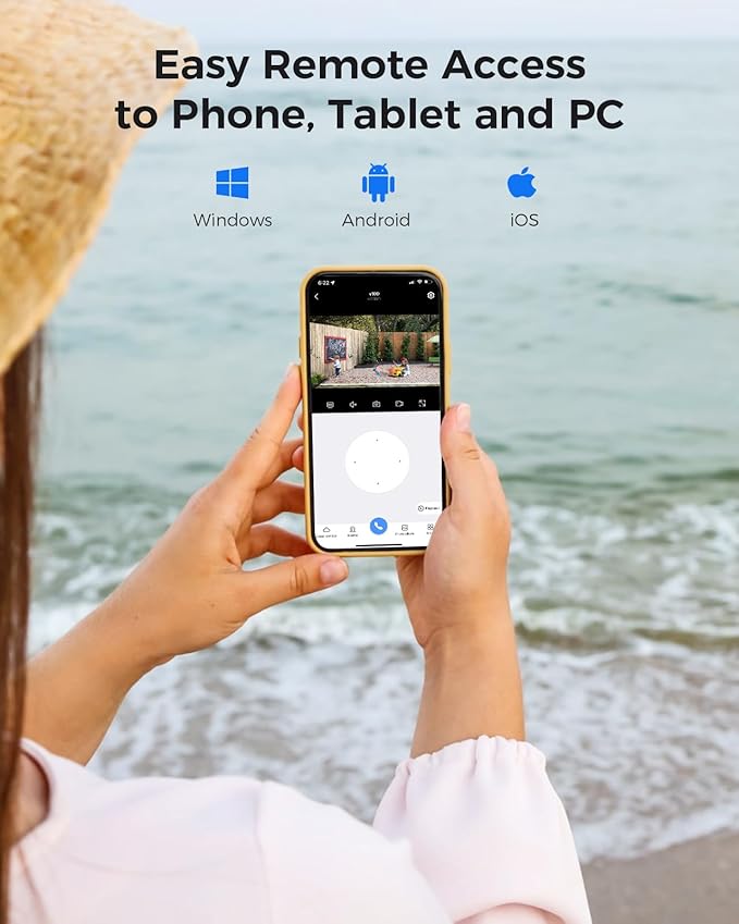 Hiseeu Wireless Pro WiFi Security Camera System, 16CH 4K NVR Kit, Plug-in Powered 12Pcs 5MP CCTV Home Security Camera System for Indoor/Outdoor, Night Vision, Waterproof, Motion Detection, 3TB HDD