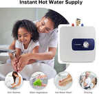 ThermoMate Mini Tank Water Heater Electric, 1.32 Gallons Small Under Sink Water Heater for Point of Use Instant Hot Water 110V 120V, Wall or Floor Mounted, UL Listed ES150