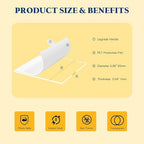 0.99'' Double Sided Sticky Tack, 75pcs Removable Mounting Putty, No Trace Adhesive Putty, TackPutty for Wall Hanging, Crafts, Posters, Picture Classroom Decoration Museum