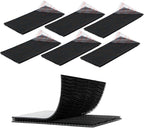 3M Dual Lock SJ3550 2"x 4" 6PCS Black Reclosable Fastener Heavy Duty Interlocking Tape Mushroom Shaped Sticky Hook Lock Mounting Tape for EZ Pass Holder Indoor Outdoor Use