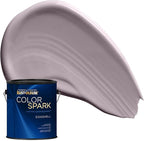 Rust-Oleum Color Spark Interior Paint and Primer in One, Eggshell, Smokey Amethyst, 1 Gallon