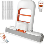 Mini Sponge Mop Portable Self Squeeze Small Mop is Perfect for Any Small Space Corners Tabletops Glass Surfaces and Bathrooms (Sponge*10)