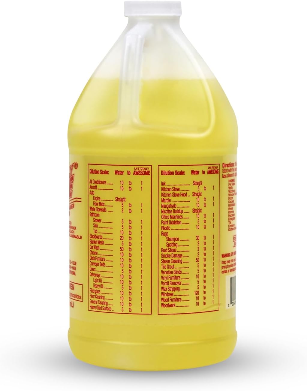 La's Totally Awesome All Purpose Cleaner Combo – 24 oz Spray + 64 oz Refill – Heavy Duty Degreaser & Multipurpose Cleaner for Home, Kitchen, Bathroom, Floors & More