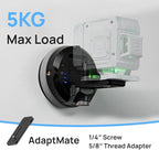 HOZO M-Cube02 Laser Level Tool with Vertical & Horizontal Green Line Lasers, 360° Rotating Base, Wall Mount Laser Level for Picture Hanging, Renovation & DIY, 5kg Level Stand, Rechargeable