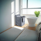 Ericlin 2Pack Washer and Dryer Covers,Top Load Washing Machine Cover Laundry Dryer Protect Cover Dustproof Waterproof Zipper Design for Easy Use Fit for Most Front-loading Machine(W29D28H43in) (Grey)