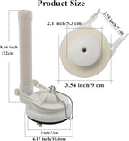 Toilet Flush Valve Replacement Kit, Universally for 3-Inch One-Piece Toilets, Includes Chain & Rubber Seal, Compatible with TOTO, American Standard, and Other WC Tank Repair Parts