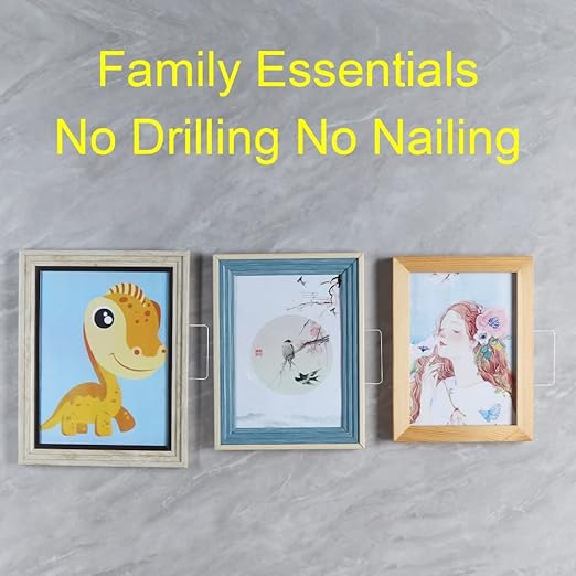 20PCS Double Sided Adhesive Pads for Mounting, 2.4inx2.4in, Two Sided Pre-Cut Squares,Sticky Tack Double Face Tape for Walls Hanging,2 Sided Nano Wall Mount Heavy Duty Pad Clear