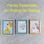 20PCS Double Sided Adhesive Pads for Mounting, 2.4inx2.4in, Two Sided Pre-Cut Squares,Sticky Tack Double Face Tape for Walls Hanging,2 Sided Nano Wall Mount Heavy Duty Pad Clear