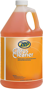 Zep Citrus Cleaner and Degreaser - 1 Gallon (Case of 4) 45524 - Concentrated, Removes Grease, Grime, Oil and Soils from Concrete, Metal and Other Hard Surfaces