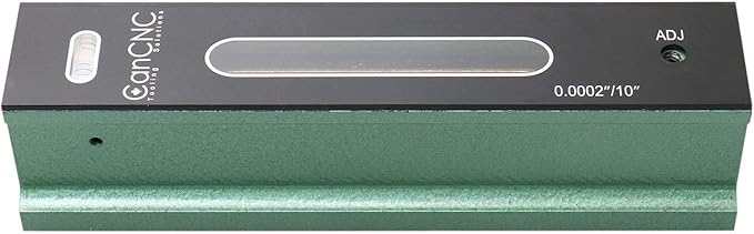 Accusize Industrial Tools 8 inch Professional Master Precision Level in Fitted Box, Accuracy 0.0002''/10'', S908-C608