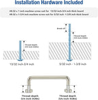 JOY DECOR Cabinet Pulls – 3 Inch Hole Center, Brushed Nickel, 30 Pack, Zinc Alloy Cabinet Handles for Drawers & Cupboard – Vintage Style Hardware for Kitchen, Bathroom, Dresser, Furniture Makeover