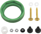3'' Toilet Tank to Bowl Coupling Kit, Fits for American Standard Champion 4 Toilet Parts AS738756-0070A, Includes Gasket, Bolts and Other Essential Parts for Most 3 Inch Flush Valve Opening Tanks