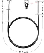 Small Caliber Flexible Grabber Tools 24'' Four-claw Pickup Tool Pick Up Items In Narrow Space Flexible Waste Picking Tool for Engine Bay/Home Sink/Earring (Not magnetic)