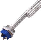 DERNORD 4500W 208V Screw-In Foldback Water Heater Element - Low Watt Density