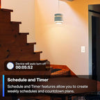 TP-Link Tapo Matter Smart Light Switch: Voice Control w/Siri, Alexa & Google Assistant | UL Certified | Timer & Schedule | Easy Guided Install | Neutral Wire Required | Single Pole | Tapo S505