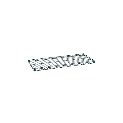 METRO Super Erecta 1842NK3 Industrial Wire Shelf, Metroseal Green Epoxy, 18" x 42"