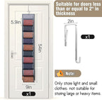 Legging Storage Organizer for Closet, Hanging Closet Organizer System, Grey Clothes Closets Holder with 20 Roll Independent Compartments for Yoga Leggings T-Shirts Bras Socks Pants Tank Top Towel