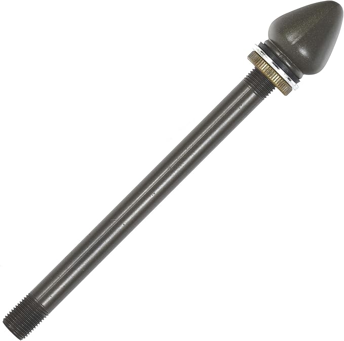 Bieye SS028 Lampshade Support with Finial for Tiffany Style Stained Glass Floor Lamp Table Lamp (G3/8 135mm Waterdrop)