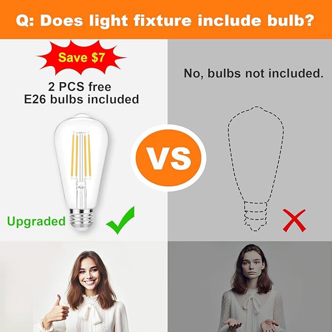 DLLT Wall Sconces Set of Two: Modern Bathroom Vanity Light Fixtures - Nickel Vanity Lights with Clear Glass Shade - Farmhouse Wall Lamp for Bedroom Living Room Mirror Hallway Kitchen