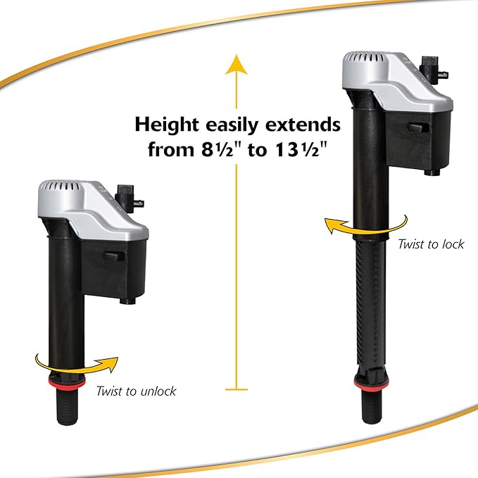 Korky Standard 2-inch Complete Toilet Repair Kit, Fixes: Running, Noisy, No/Slow Refill, and No/Weak Flush Toilets, Easy to Install, 4010MP