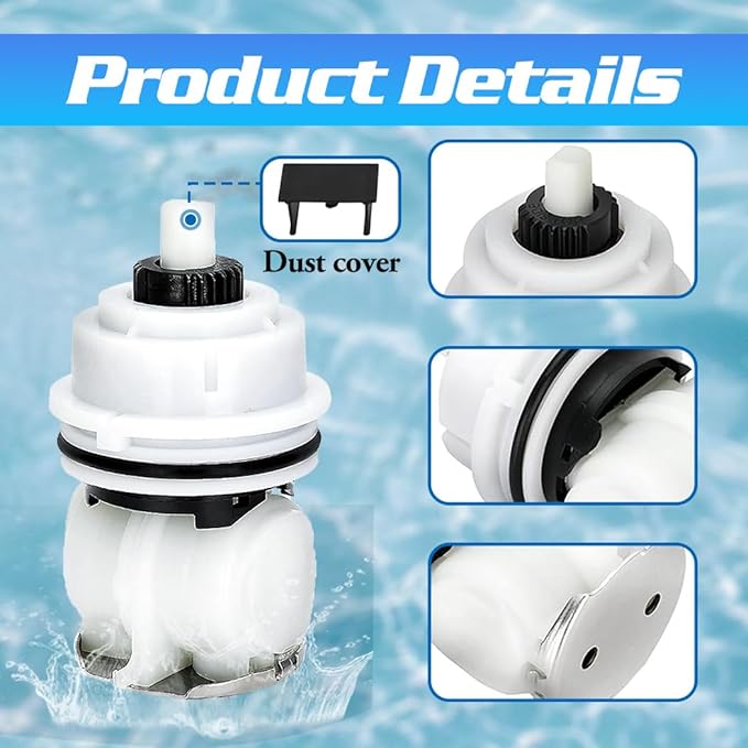 RP32104 Shower Cartridge Compatible with Delta Monitor 1700 Series (1998-2005) Showers, for Delta Monitor Shower Cartridge, for Delta Shower Faucet Cartridge Assembly / RP32104 Tub Valve