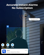 Reolink 4K Security Camera System with PT Auto-Tracking, 355°Pan 50°Tilt, 4K PoE Cameras Home Surveillance Wired Outdoor, Smart AI Detection, Spotlights & 2-Way Talk, 8CH NVR 2TB HDD, RLK8-800PT4