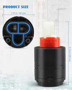 Pressure Balance Cartridge 40PHF-1 Fit for Shower Faucet, Shower Cartridge Replacemen (40mm)