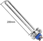 DERNORD 1.5 Inch (OD50.5mm) Tri-clamp Heating Element 120V 1000W Electric Water Heater High Watt Density