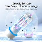 Waterdrop LED UV͎ Ultrąviolët Water Filter for Under Sink Water Filter System and Reverse Osmosis System, Reduce up to 99.9% of Baçtёria, Mercury-Free, FCC Certified, Stainless Steel, 50 Year Life Tim