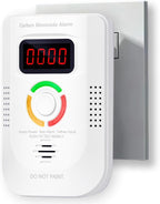Carbon Monoxide Detectors Plug in, Alarm with Digital Display, Audible and Visual Alert, Self-Test Function for Home/Kitchen/Bedroom Co Detector