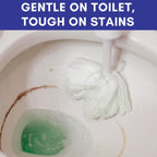 Don Aslett Johnny Mop | Set of 3 Toilet Brushes | 14" Handle to Easily Clean Toilet or Shower | Scratch Free Bowl Swab | Safe to Use with Your Favorite Toilet Bowl Cleaner