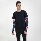 Men Women Anti-Slip Cooling Arm Sleeves Comfortable Sunshade for Summer Sports