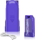 1 Pcs Rechargeable Battery Pack Replacement for Swiffer PowerMop, 500 Charge Cycles, 3.7V / 2.0Ah Lithium Ion Battery Contained in Removable Battery Holder (Type-C Port) with one USB Cable