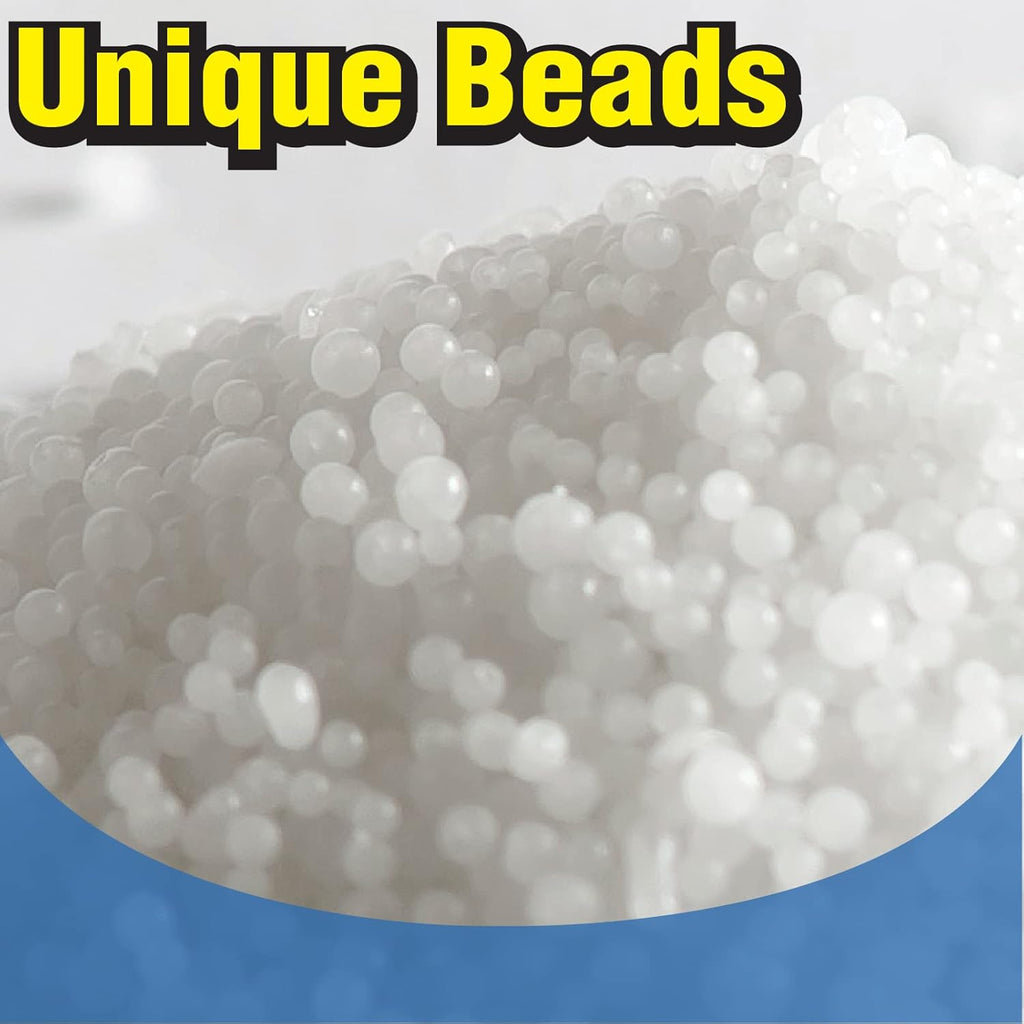 ComStar Pure Lye | 99% Pure Sodium Hydroxide Beads | Eco-Friendly, Industrial Strength, Biodegradable Drain Opener | Safe on Fixtures | Static-Free, Unique Beads for Soap Making | 2 lb. (30-504)