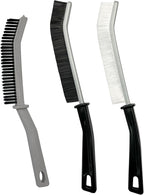 Crevice Cleaning Brush, Hard-Bristled Gap Scrub Brush, Toilet Gap Cleaning Brush Tool, for Scrub Small Spaces, Kitchen, Bathroom, Corner, Grout, Sink, Window Tracks, Hinges, 3pcs