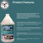 Quality Chemical Lime-Gone Remover - Calcium, Lime and Hard Water Stain Remover for Bathroom, Shower and Tile - Lime a Way - 128 oz (Pack of 1)