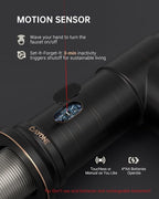 Touchless Oil Rubbed Bronze Kitchen Faucet with Soap Dispenser, DAYONE Single Handle Faucets for Kitchen Smart Motion Sensor Activated Hands-Free Pull Down, Robinet de Cuisine sans Contact