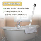 Upgraded AO Smith 100108283 4500W 240V Water Heater Element, For ECT 52/55/66/80/120,ECS 30/40/50,ECLN ELJN ECJN 40,ECL 30/50, E6 Electric Water Heaters, Replace 100108284 9000092015 9000092045