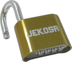 Jekosa® JKC/50 [Weatherpoof] Heavy Duty Combination Lock Outdoor - Lock with 4 Digit Code [No Key] - Ideal for Gate, Shed, Fence