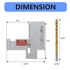 Generator Interlock Kit Compatible with Murray or Siemens 150 Amp or 200 Amp Panels, 7/8-1 1/4 inches Spacing Between Main and Branch Breaker