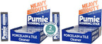 PUMIE Heavy Duty Scouring Sticks, by United States Pumice Co, Cleans Porcelain, Ceramic Tile, Concrete Masonry and Iron, Institutional Pack of 24 Bars