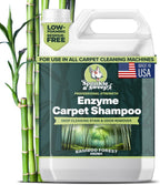 Enzyme Carpet Cleaner - Enzyme Carpet Shampoo (64oz) - Carpet Cleaner Solution to Eliminate Tough Stains & Neutralize Odors - Removes Dog, Cat, All Pets Urine- Use with All Machines